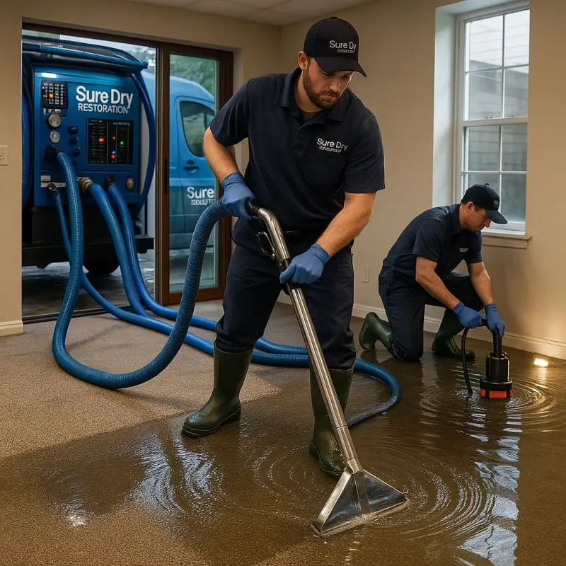 Water Extraction and Removal process in Valrico, FL